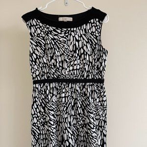 LOFT B&W Dress